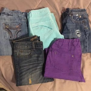 Girls size 12 pant lot